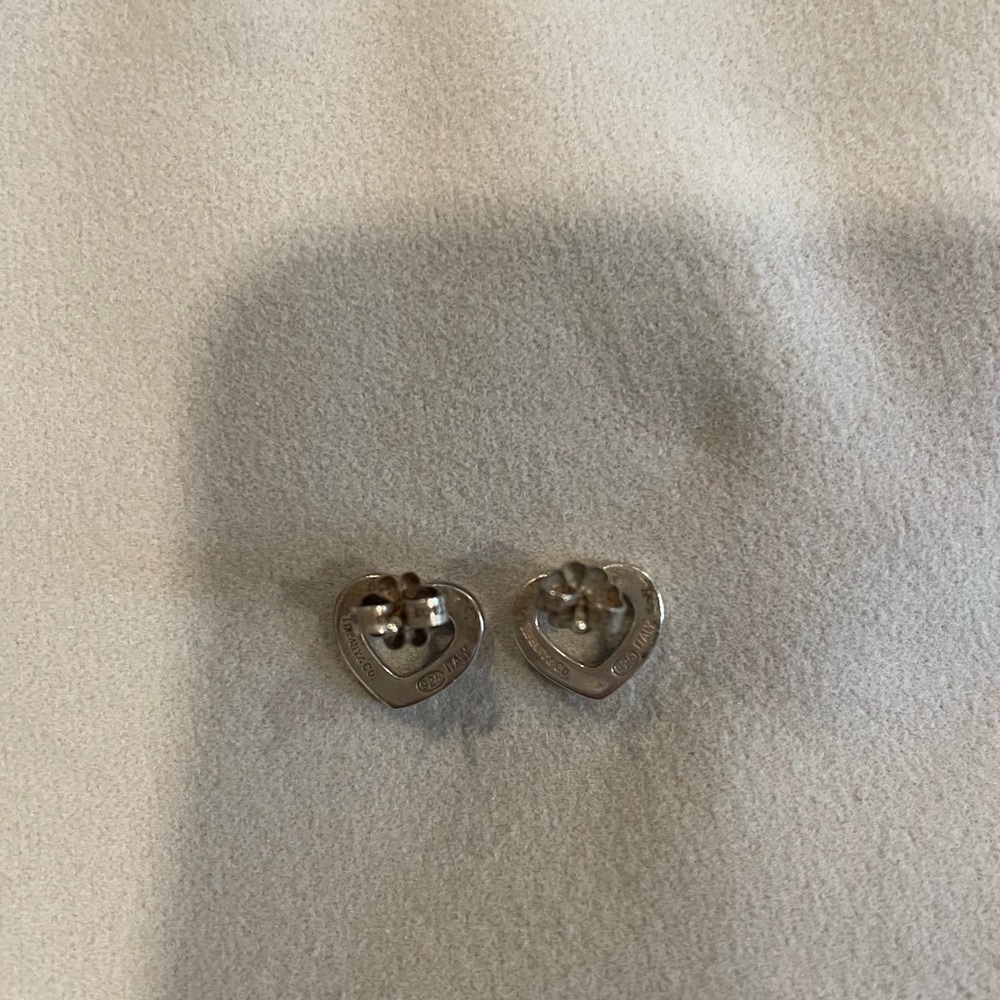Tiffany & Co heart earrings
